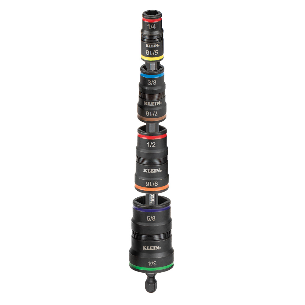 KLEIN 9-in-1 Impact Flip Socket - Straps